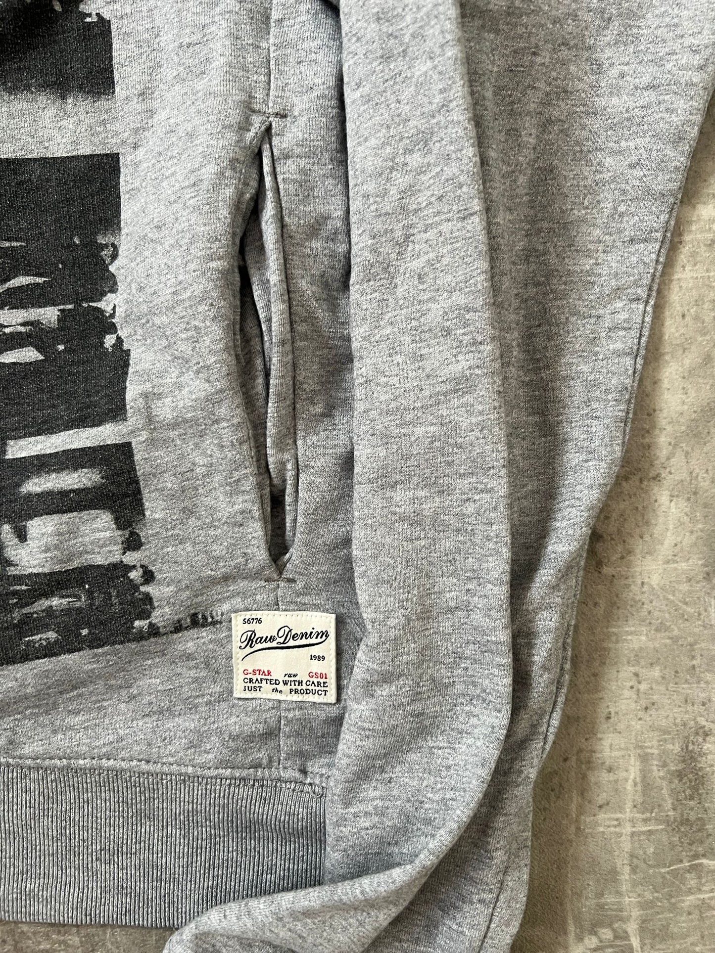 g - star raw hoodie (M)