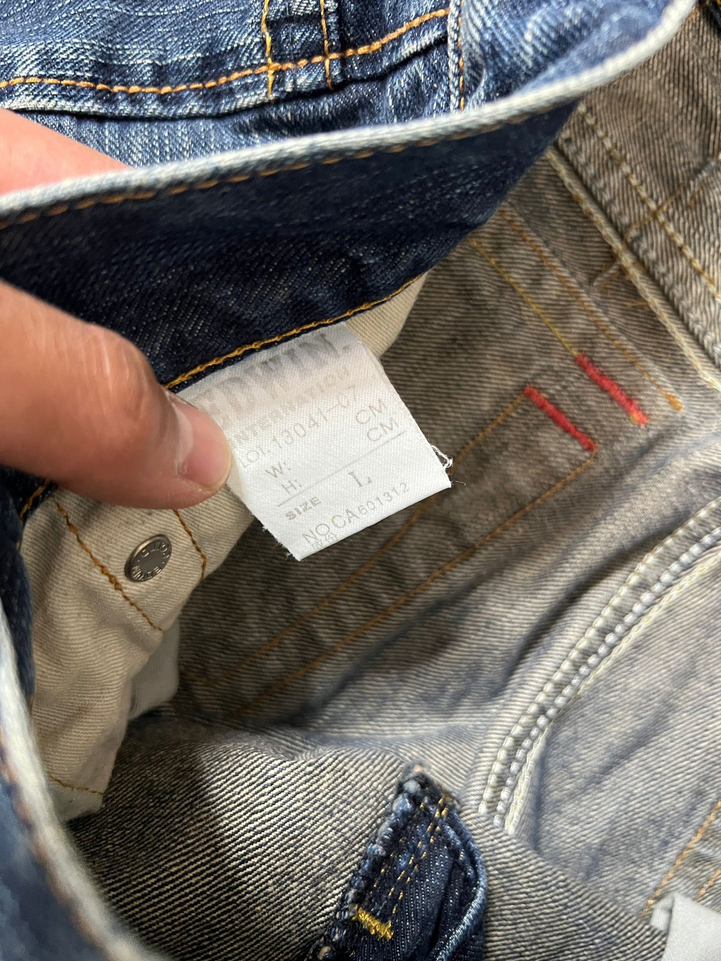 edwin jeans 503 blue trip (L)