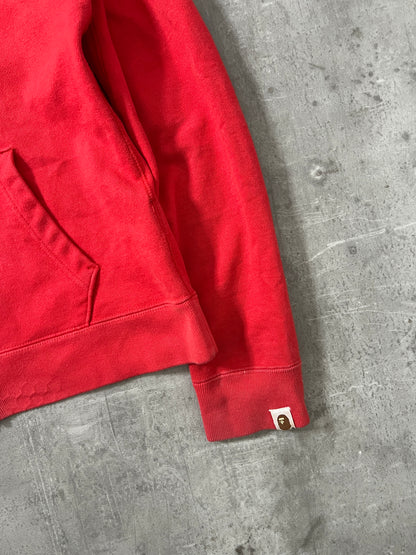 bape classic college fur zipper