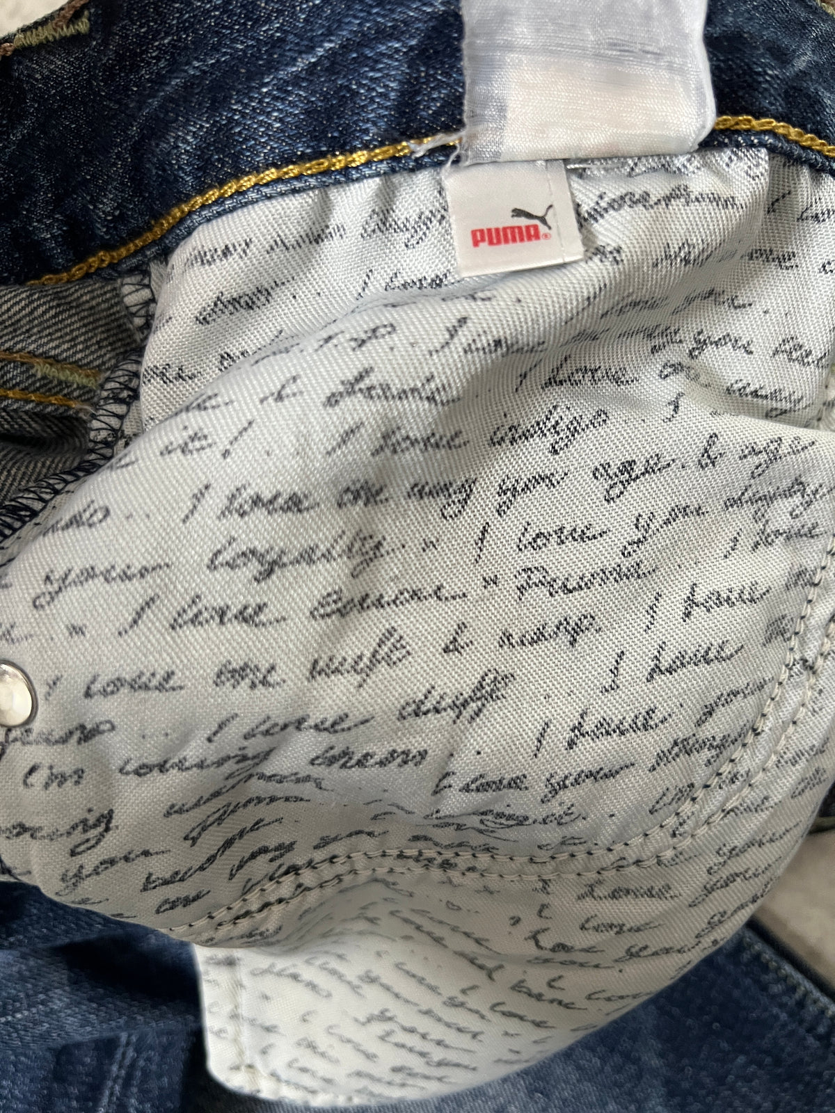 Evisu x Puma jeans (M)