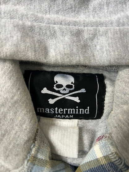 mastermind japan x fragment design plaid hooded jacket (S-M)