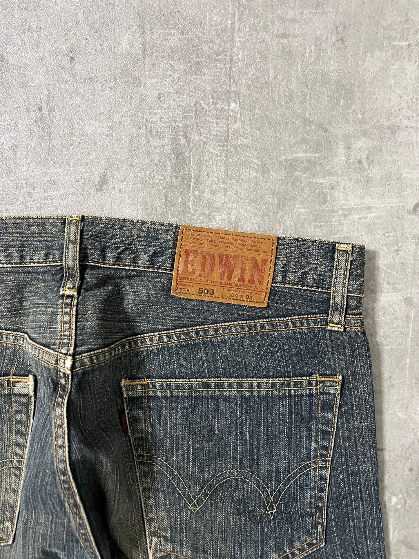 Edwin jeans 503 mud wash (l)