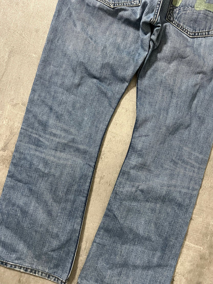 evisu x puma jeans (m)