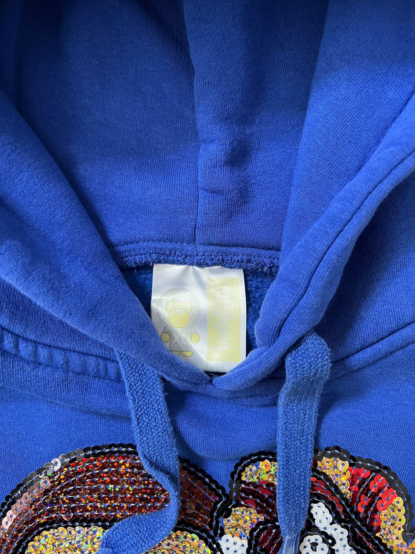 Baby milo hoodie (BLUE)(XL)