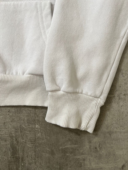baby milo headphones hoodie (WHITE)(XS)