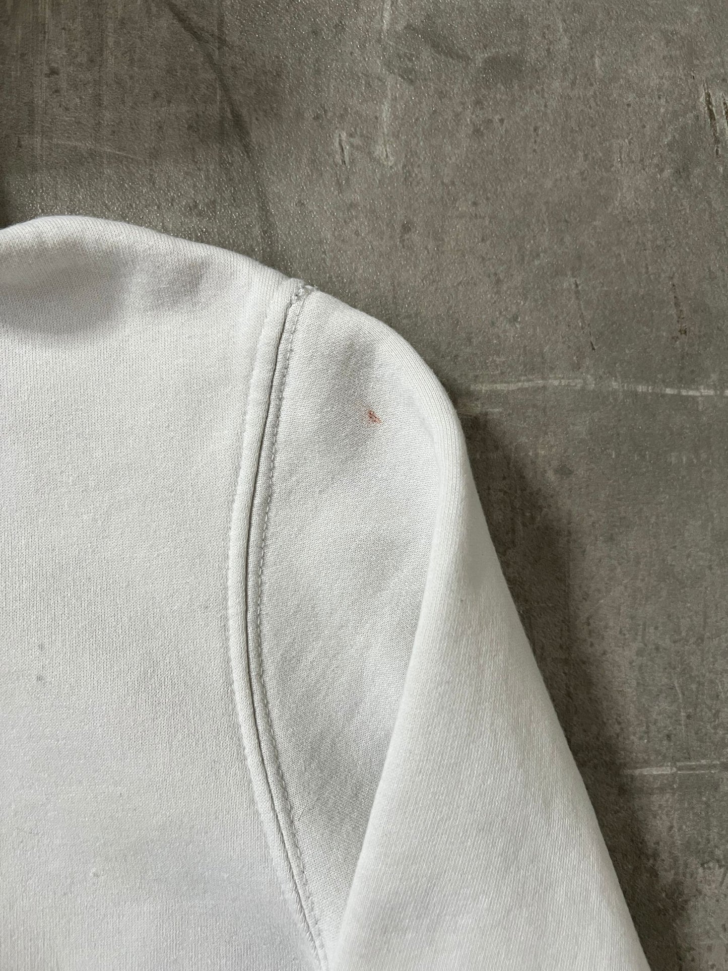 baby milo rhinestones hoodie (WHITE)(L)