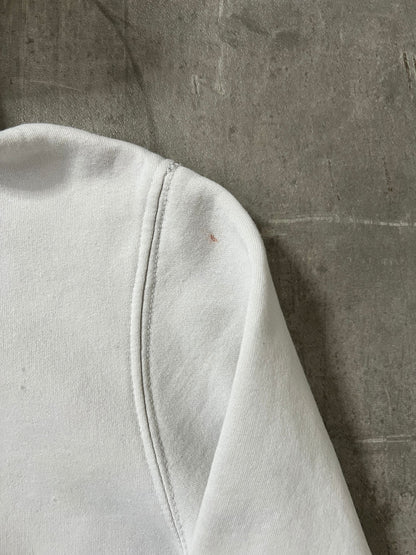 baby milo rhinestones hoodie (WHITE)(L)