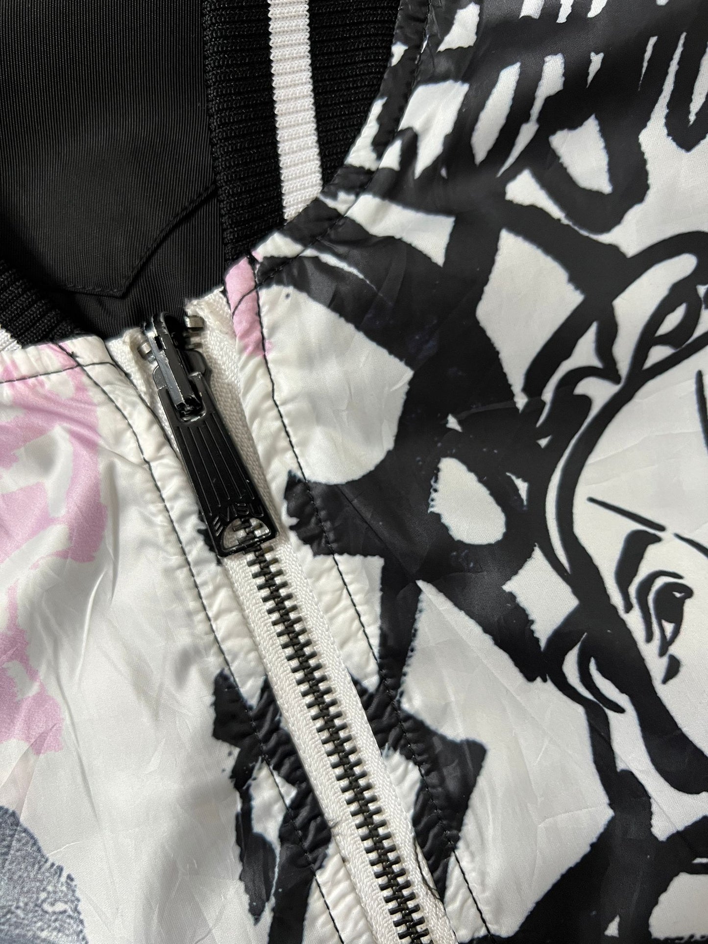 evisu bomber jacket (XS-S)
