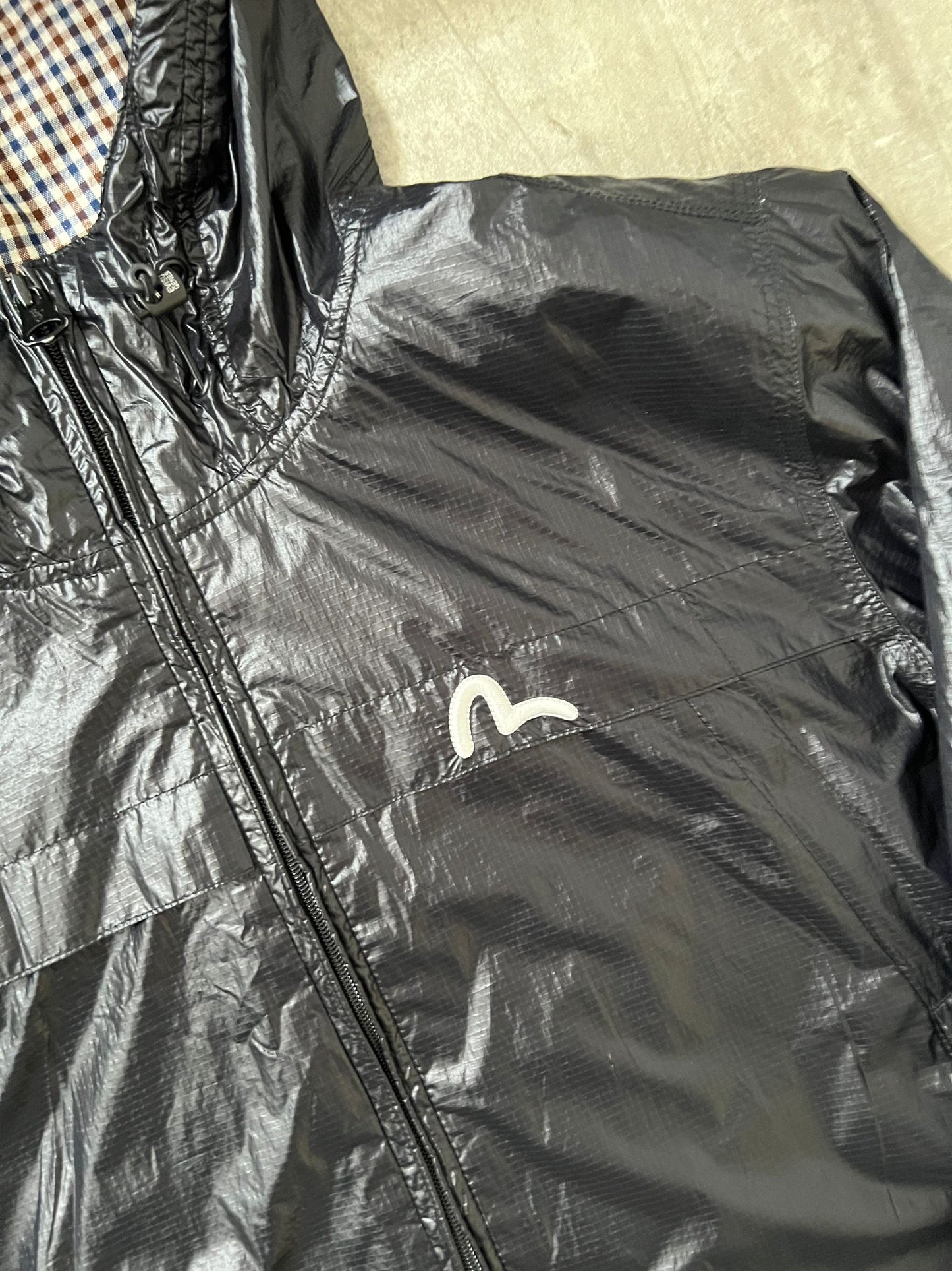 Evisu rain jacket plaid (L)