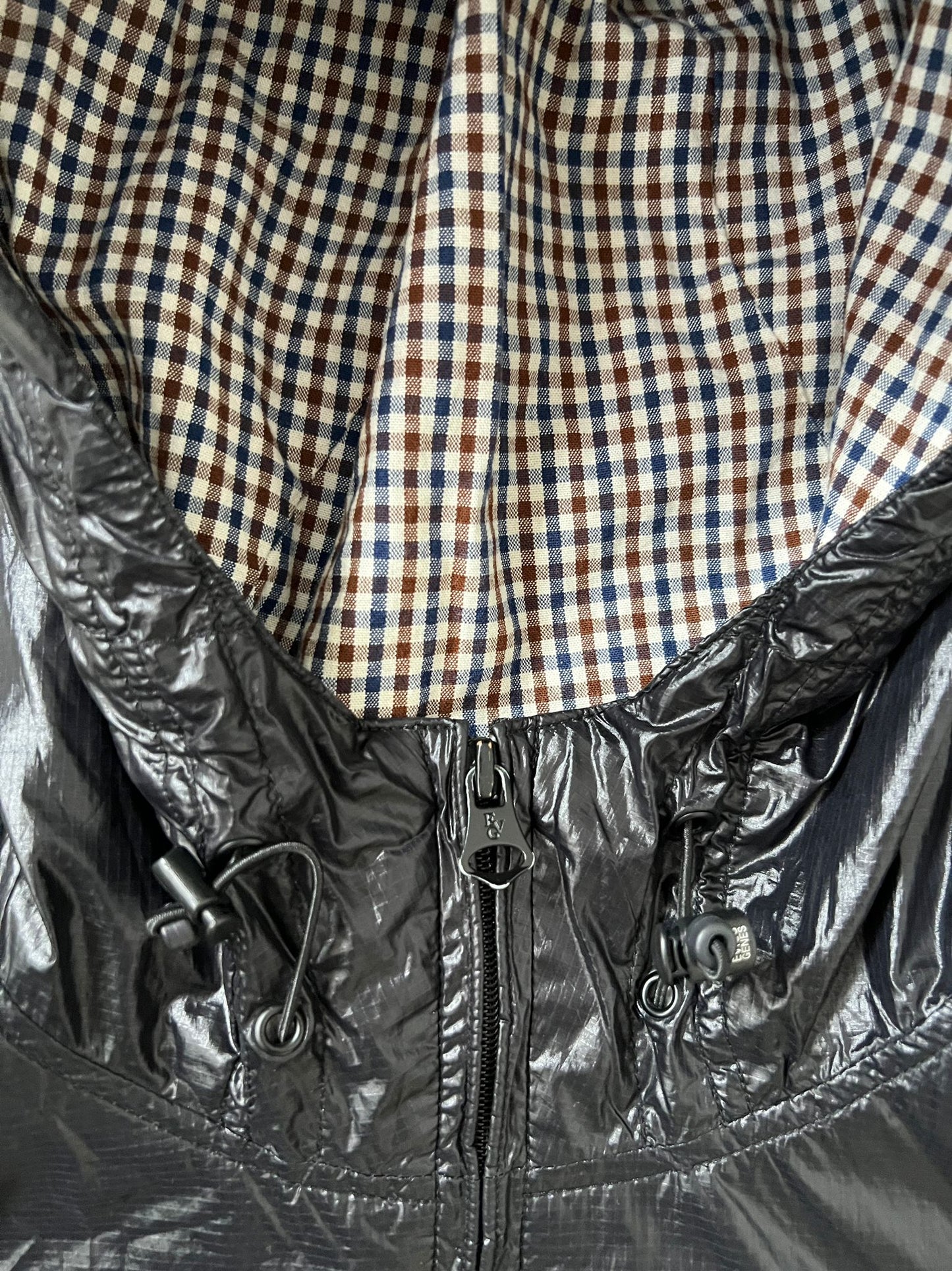 Evisu rain jacket plaid (L)