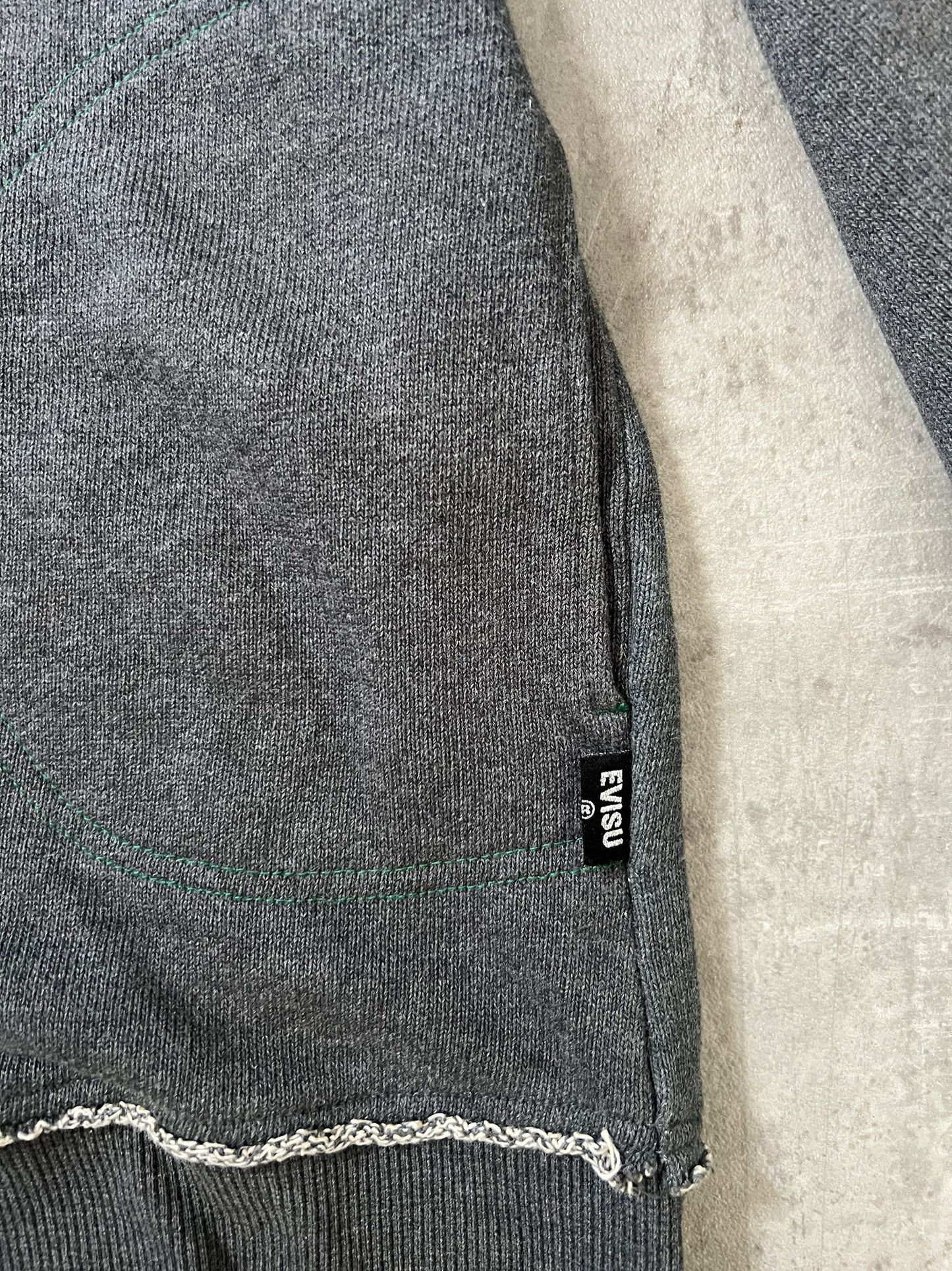 Evisu plaid sweater (L)