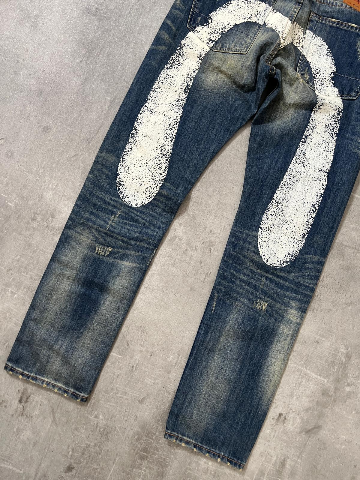 Evisu jeans daicock big logo (M)