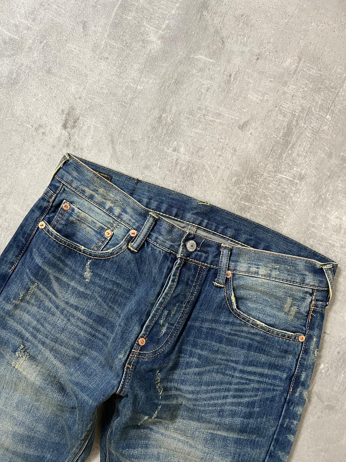 Evisu jeans daicock big logo (M)