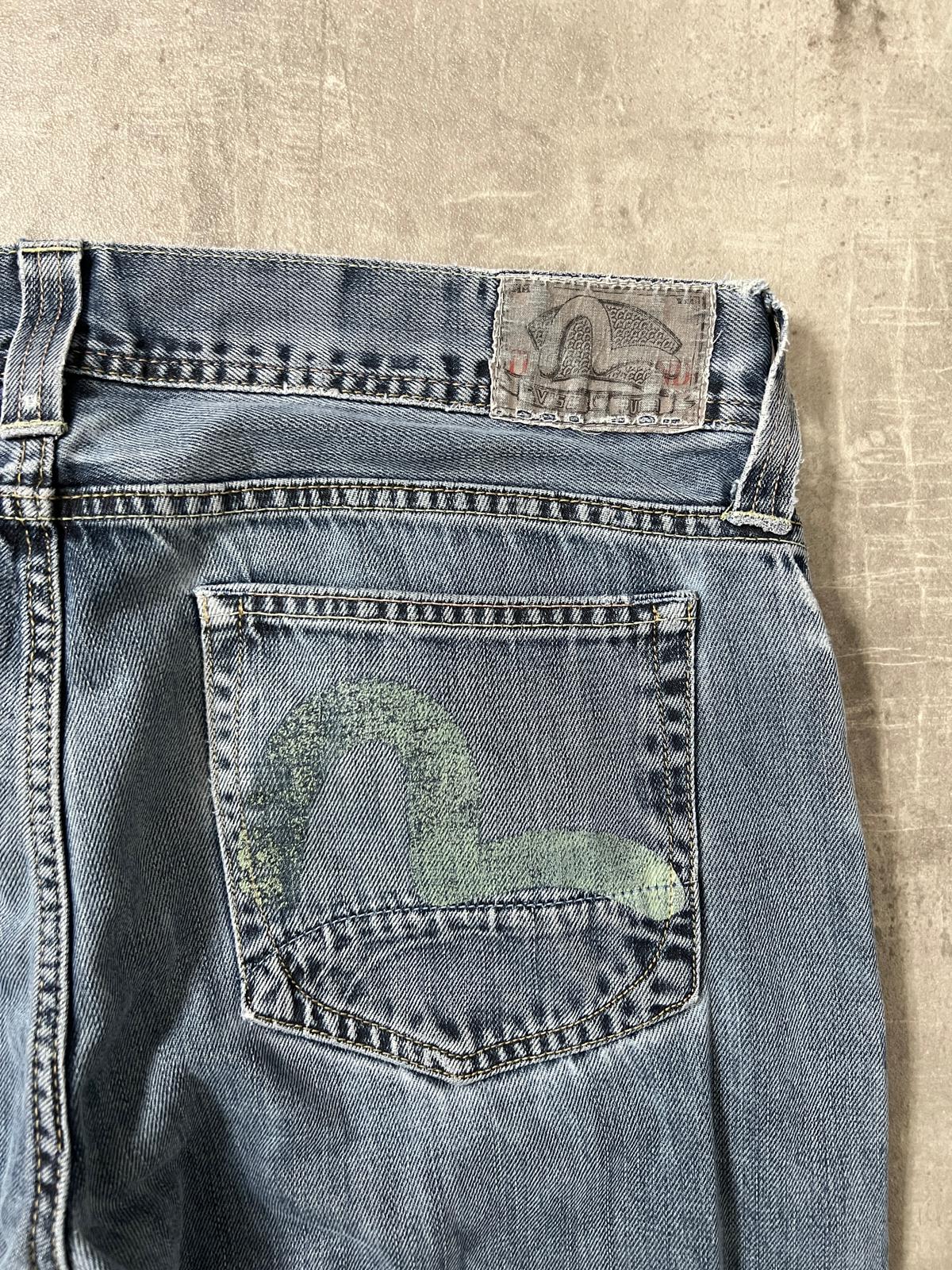 evisu x puma jeans (L)