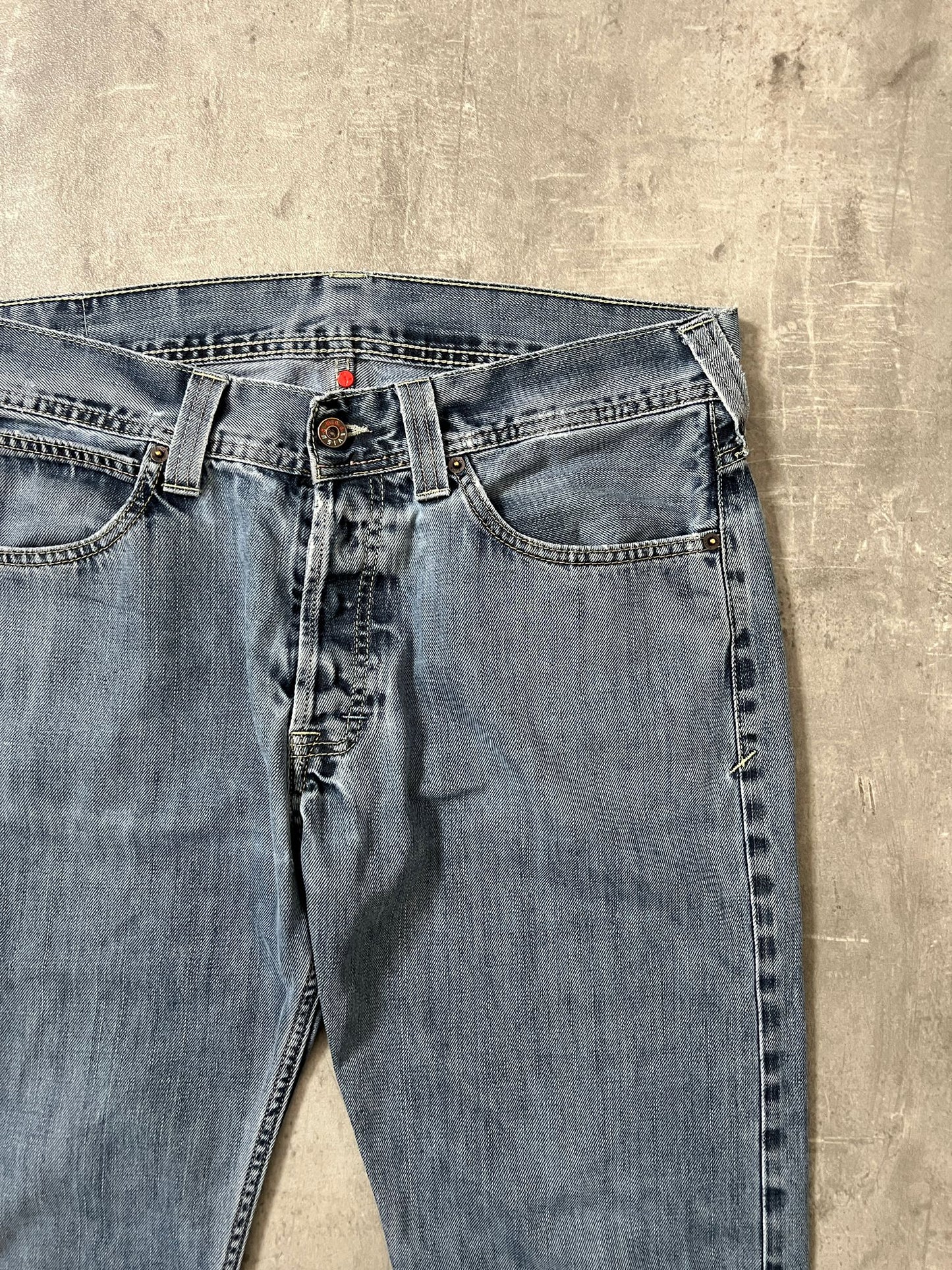 evisu x puma jeans (L)