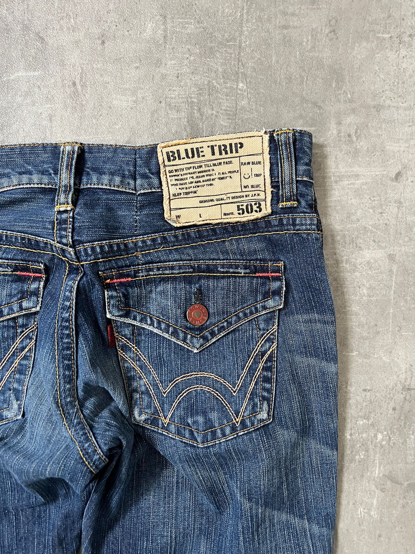 edwin jeans 503 blue trip (L)