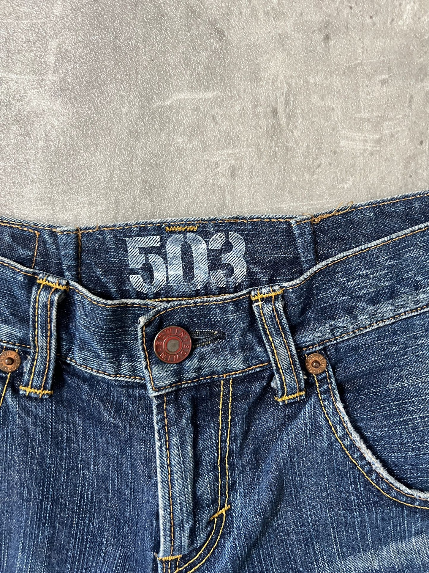 edwin jeans 503 blue trip (L)