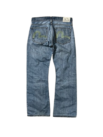 evisu x puma jeans (m)