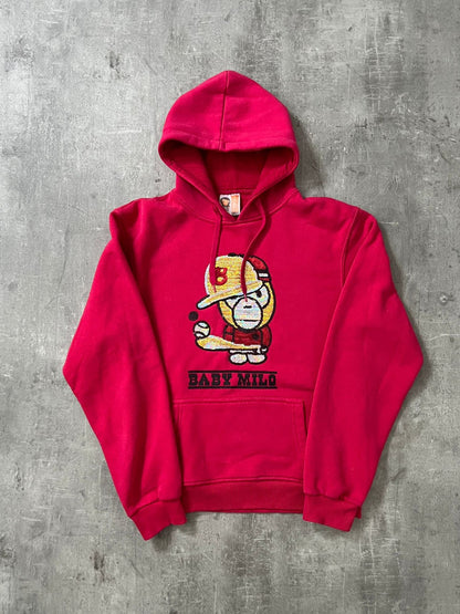 baby milo hoodie (PINK)(XL)