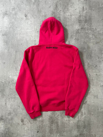 baby milo hoodie (PINK)(XL)