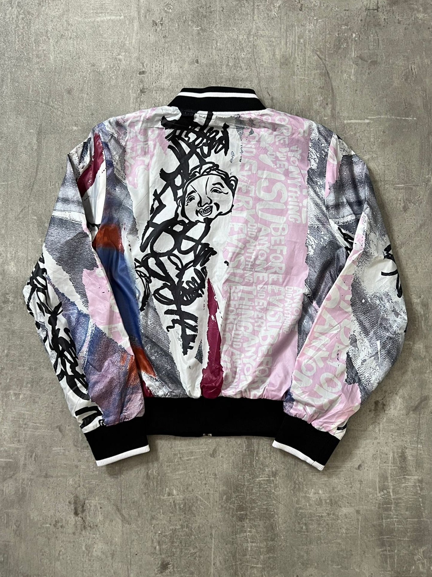 evisu bomber jacket (XS-S)