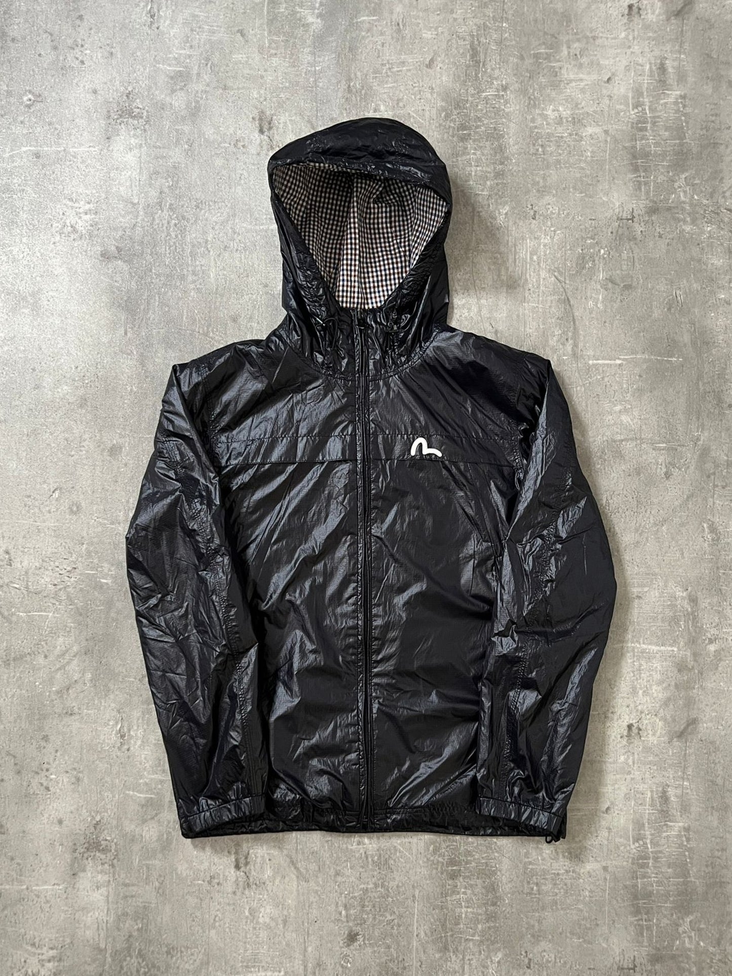 Evisu rain jacket plaid (L)