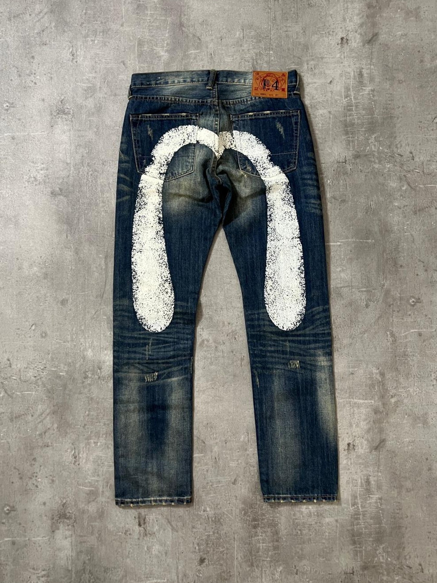 Evisu jeans daicock big logo (M)