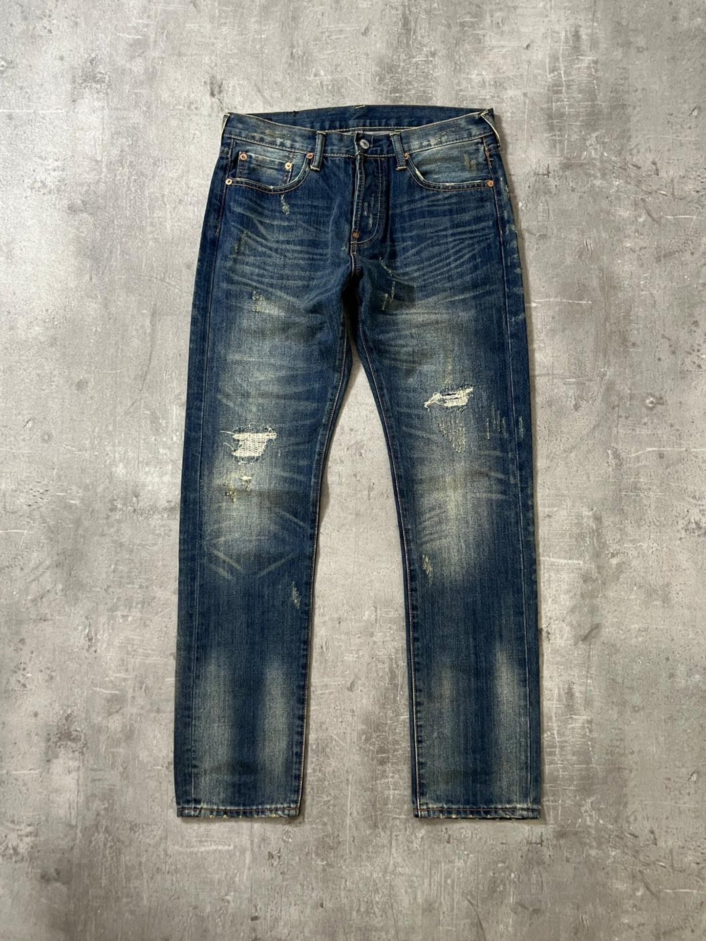 Evisu jeans daicock big logo (M)